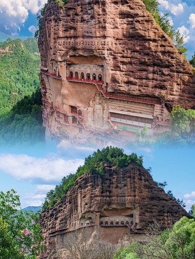 A scenic view of Tianshui Xingguosi