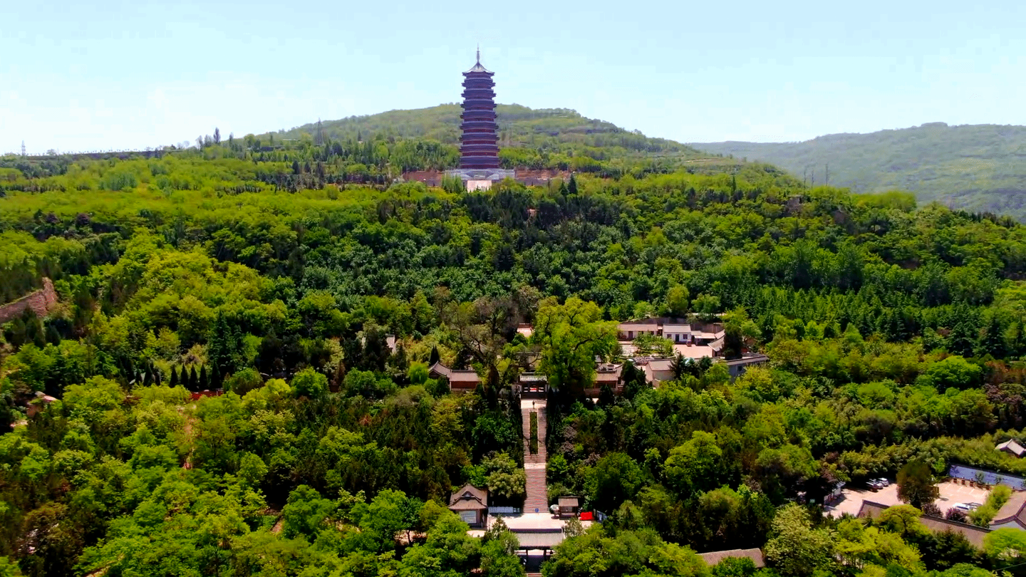 A scenic view of Tianshui Xingguosi