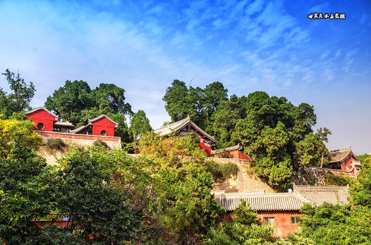 A scenic view of Tianshui Yuquanguan