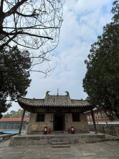 A scenic view of Tiantai An