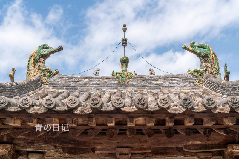 A scenic view of Tiantai An