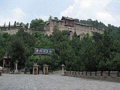 A scenic view of Tongchuan Duyu Palace Site