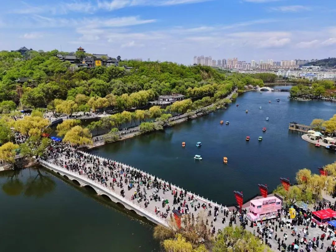 A scenic view of Tonghua Chibaisong Guchengzhi