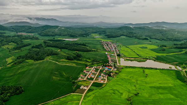 A scenic view of Tonghua Qingyun Moya Shike
