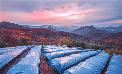 A scenic view of Tonghua Zian Shancheng