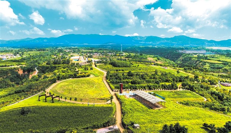 A scenic view of Tongliao Linganzhouyizhi