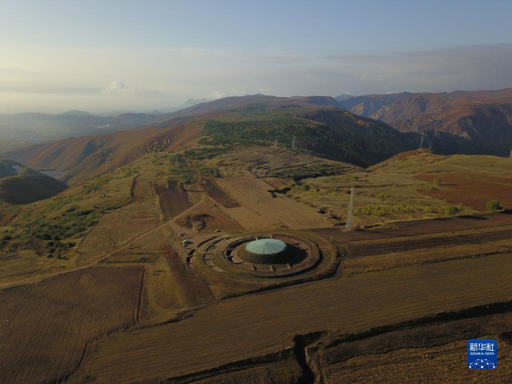 A scenic view of Tongliao Yuzhouchengyizhijimudi