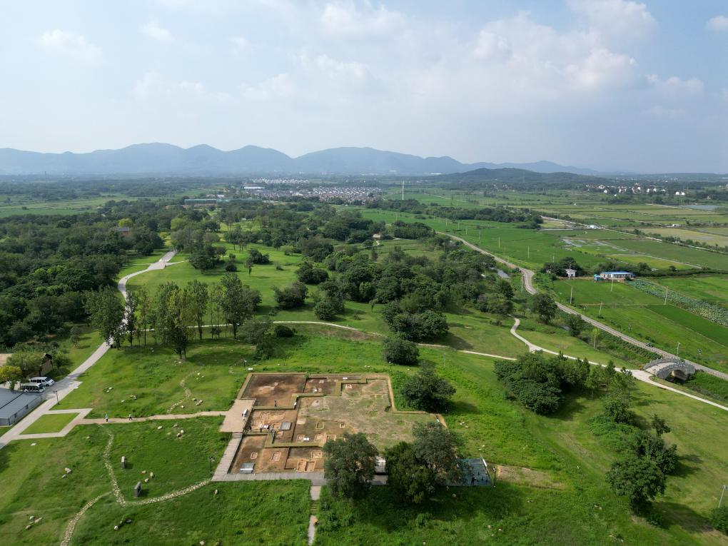 A scenic view of Tongling Tangjiadun Yizhi