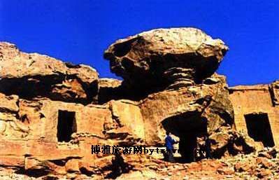 A scenic view of Ulanzab Miaozigouyizhi