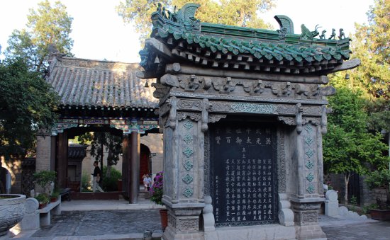 A scenic view of Weifang Qingzhou Zhenjiaosi