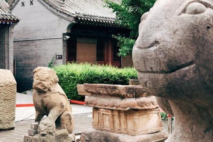 A scenic view of Weinan Beiying Miao