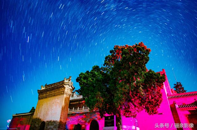 A scenic view of Weinan Beiying Miao