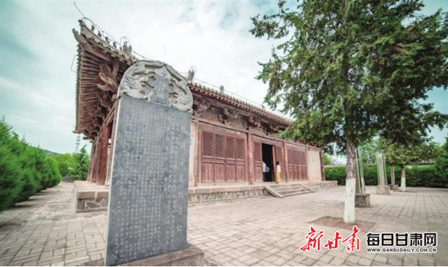 A scenic view of Weinan Beiying Miao