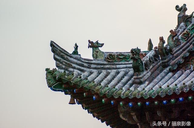 A scenic view of Weinan Chengcheng Chenghuang Temple Shenlou
