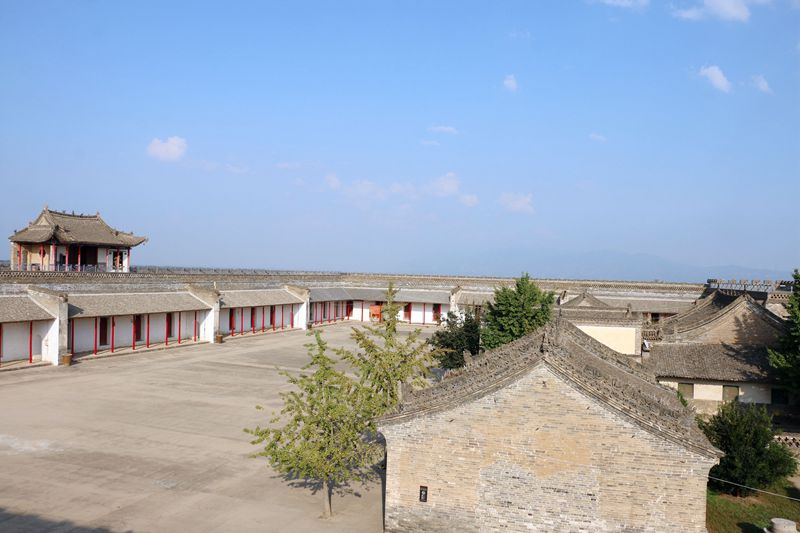 A scenic view of Weinan Fengtu Yicang Granary