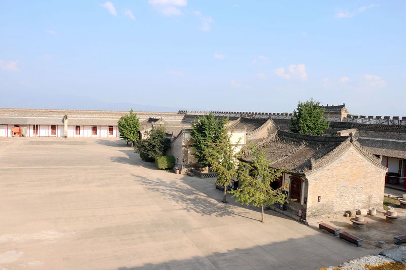 A scenic view of Weinan Fengtu Yicang Granary