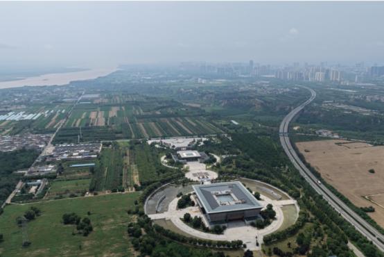 A scenic view of Weinan Liangdaicun Site