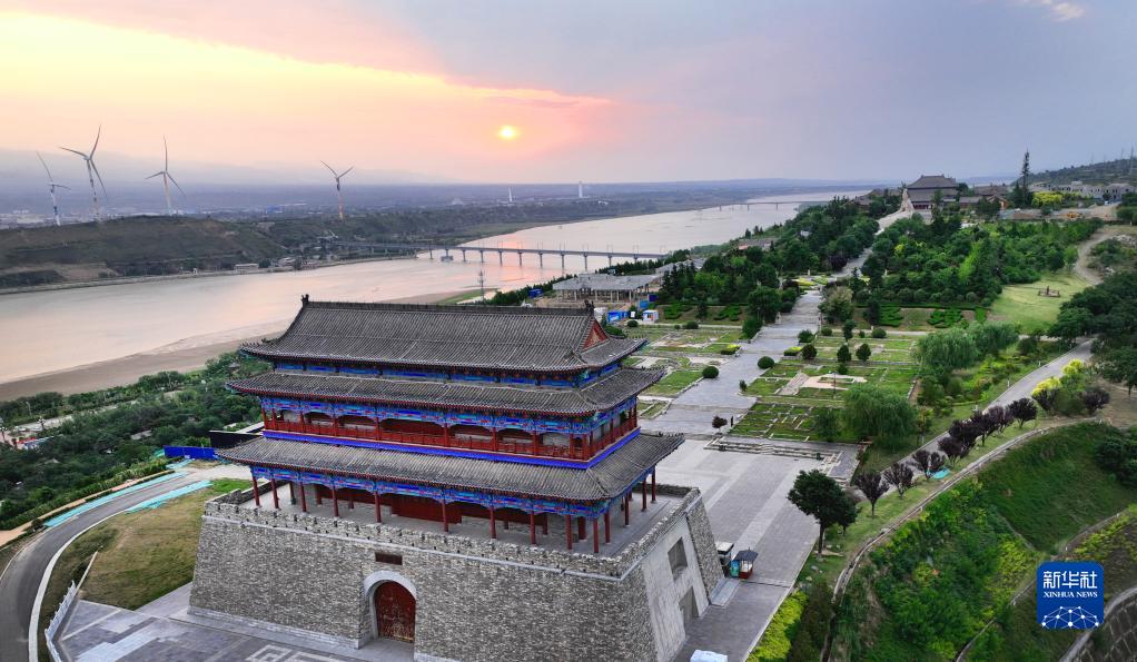 A scenic view of Weinan Tongguan Ancient City Site