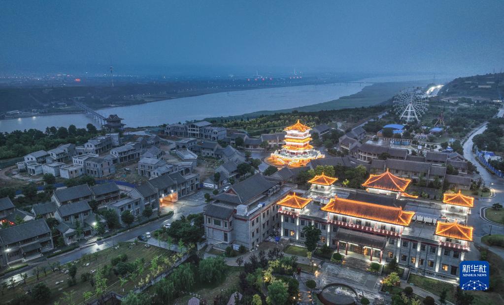 A scenic view of Weinan Tongguan Ancient City Site