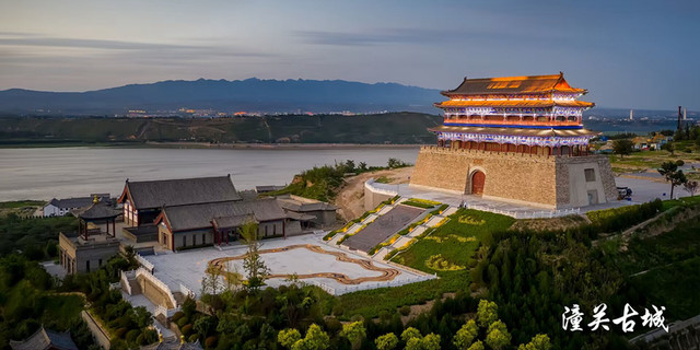 A scenic view of Weinan Yongling Mausoleum