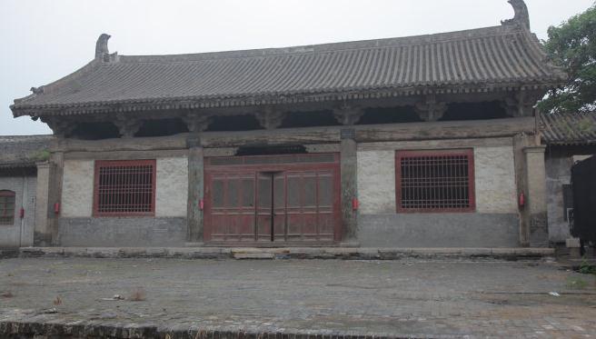 A scenic view of Weinan Yuhuang Houtu Temple