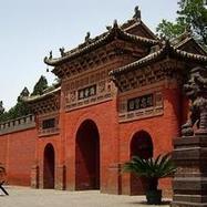 A scenic view of Weinan Yuhuang Houtu Temple