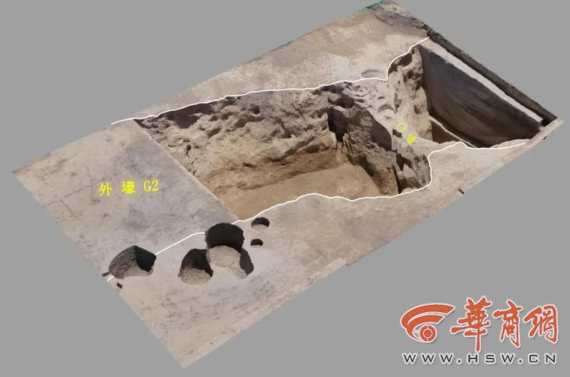 A scenic view of Weinan Zhengyi Caocang Granary Site