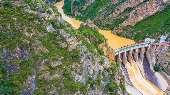 A scenic view of Weinan Zhengyi Caocang Granary Site