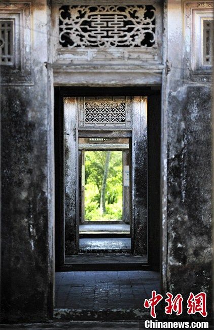 A scenic view of Wenchang Hanjia Zhai