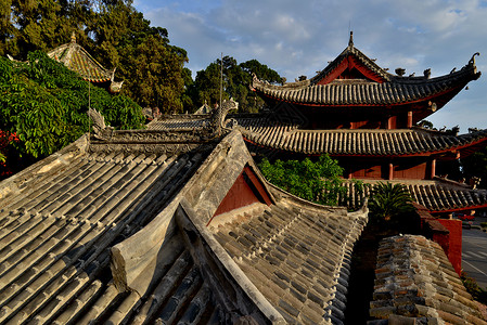 A scenic view of Wenchang Xuegong