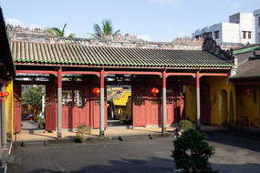 A scenic view of Wenchang Xuegong