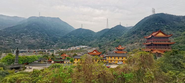 A scenic view of Wenzhou Guoansi Ta