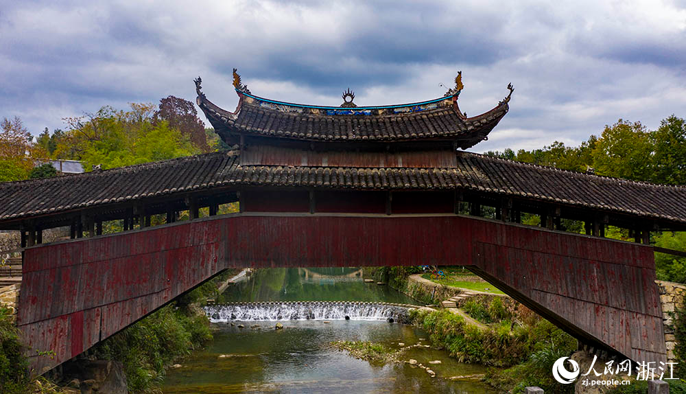 A scenic view of Wenzhou Taishun Langqiao