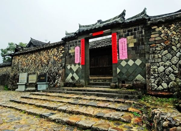 A scenic view of Wenzhou Xuexi Hushi Dayuan