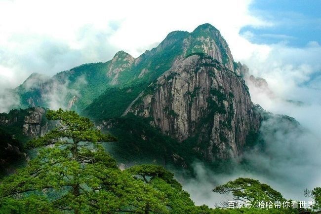 A scenic view of Wuhu Guniushan Chengzhi