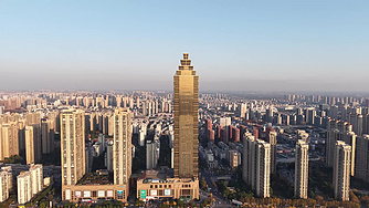 A scenic view of Wuhu Huangjin Ta