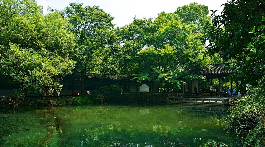 A scenic view of Wuxi Jichangyuan
