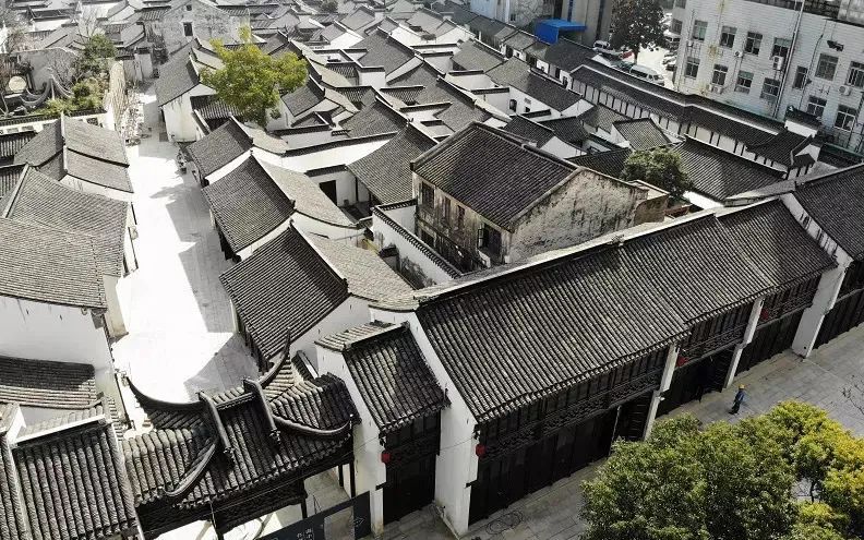 A scenic view of Wuxi Xiaolouxiang Jianzhuqun