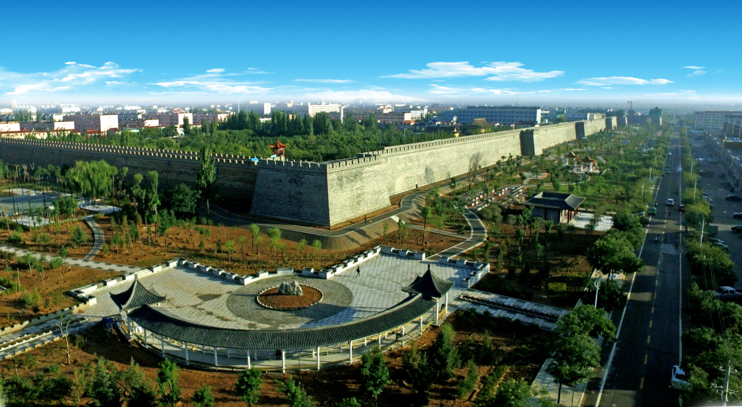 A scenic view of Wuzhong Gezishan Yizhi