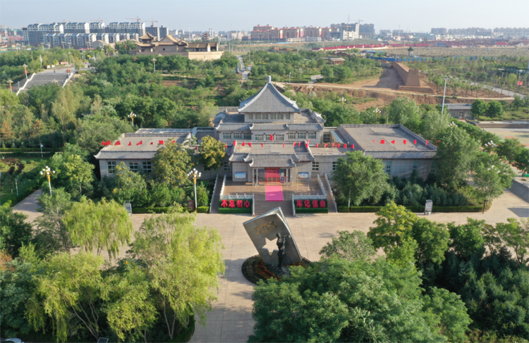 A scenic view of Wuzhong Kangjisi Ta