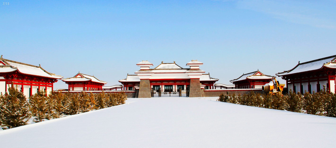 A scenic view of Wuzhong Xingwuying Chengzhi
