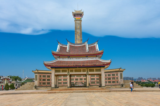 A scenic view of Xiamen Chenjiageng Mu