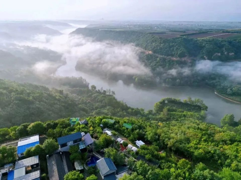 A scenic view of Xian Baqiao Site