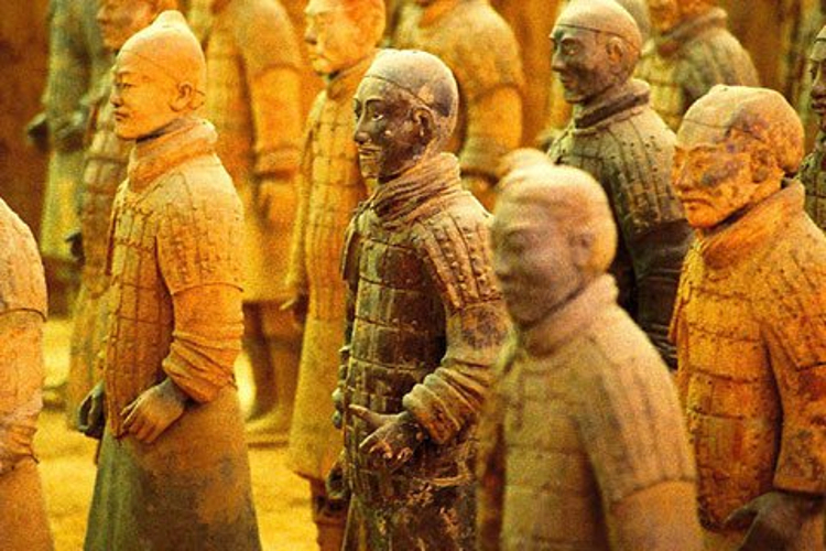 A scenic view of Xian Kangjia Site