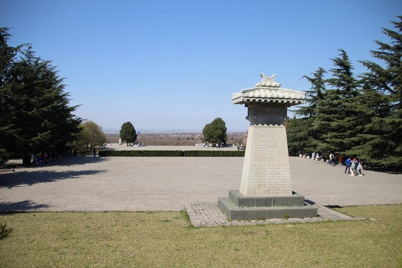 A scenic view of Xian Qin Shihuang Mausoleum