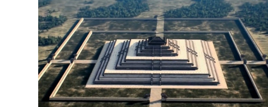 A scenic view of Xian Qin Shihuang Mausoleum