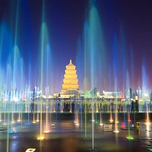 A scenic view of Xian Sui Daxing Tang Changan City Site