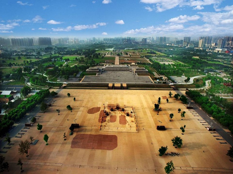 A scenic view of Xian Xiyu Site