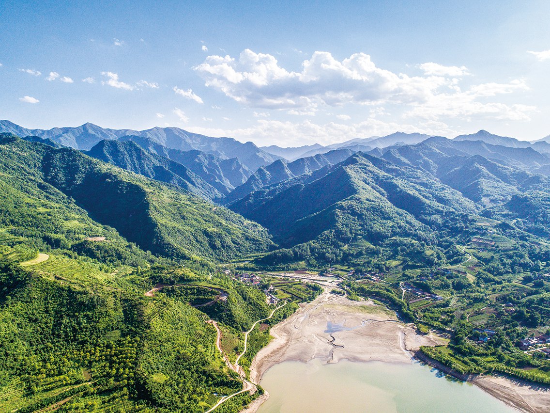 A scenic view of Xian Xiyu Site