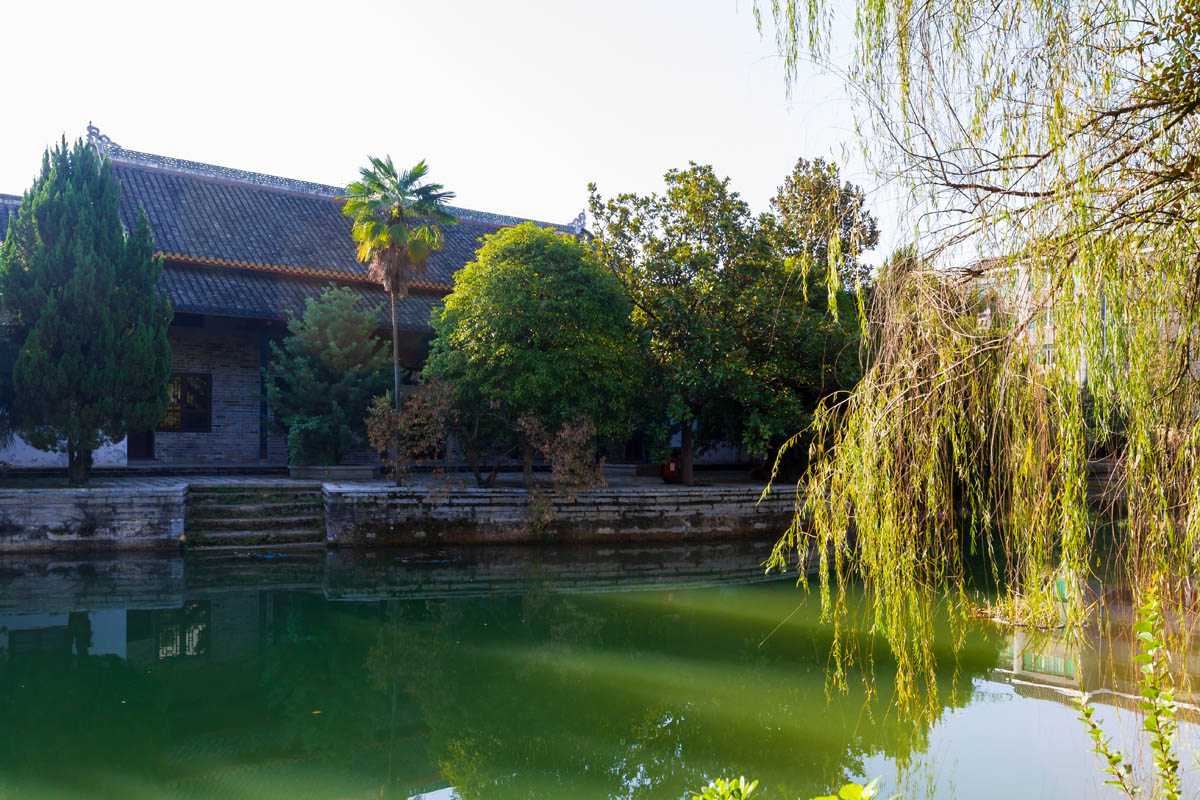 A scenic view of Xiangtan Dongshan Shuyuan Jiuzhi